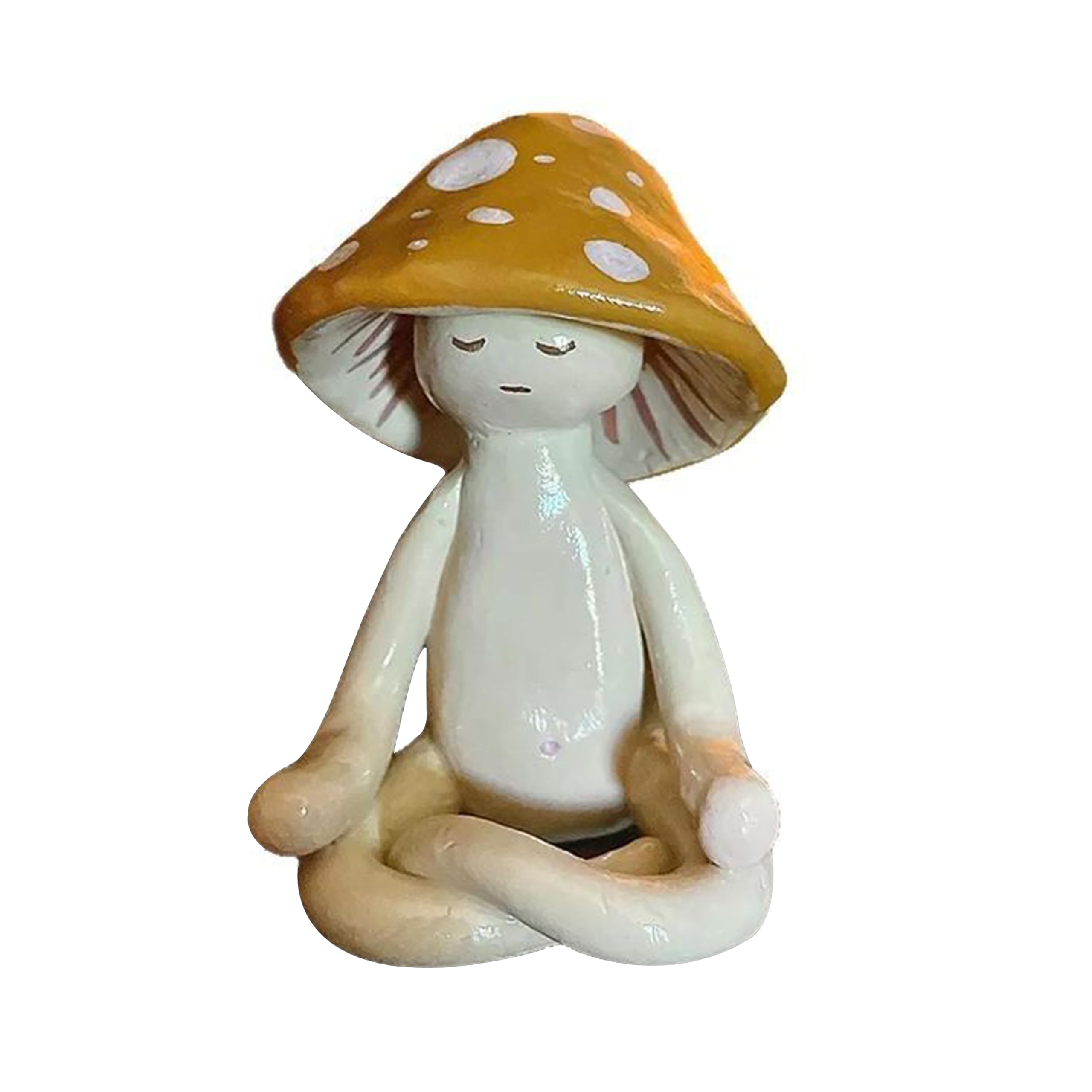 Meditation Turtle Resin Statue - Yoga Meditation Turtle Statue for Desk Living Room Resin Figurine for Home Patio Office Decoration Cute Plant Statues for Tabletop Garden Backyard Decor