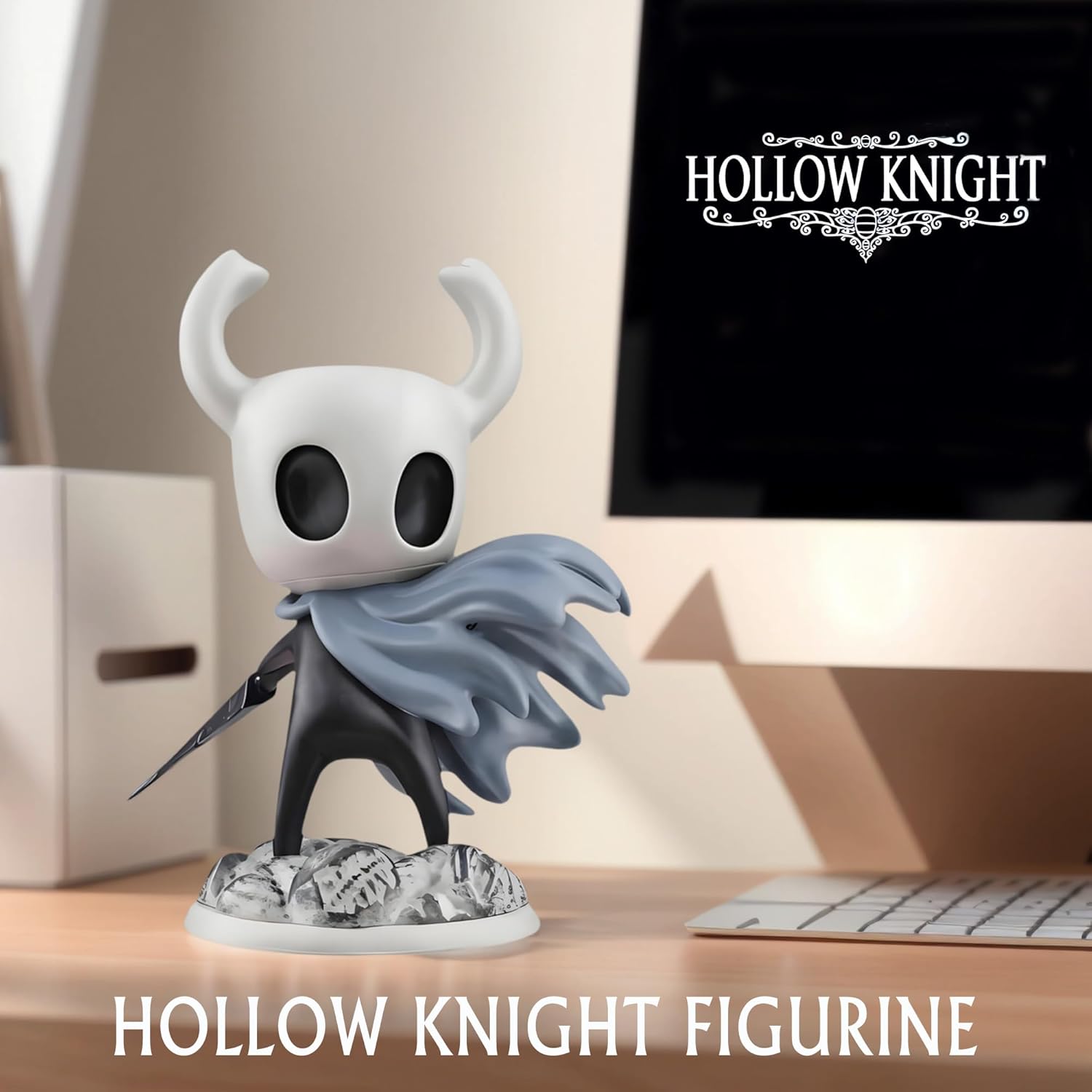 Knight Figure Statue, Home Decor Cartoon Collectible Figurine, Car Dashboard Ornament Cute Figure Collectible, Game Collectible Figurine Gift for Fans and Friends.