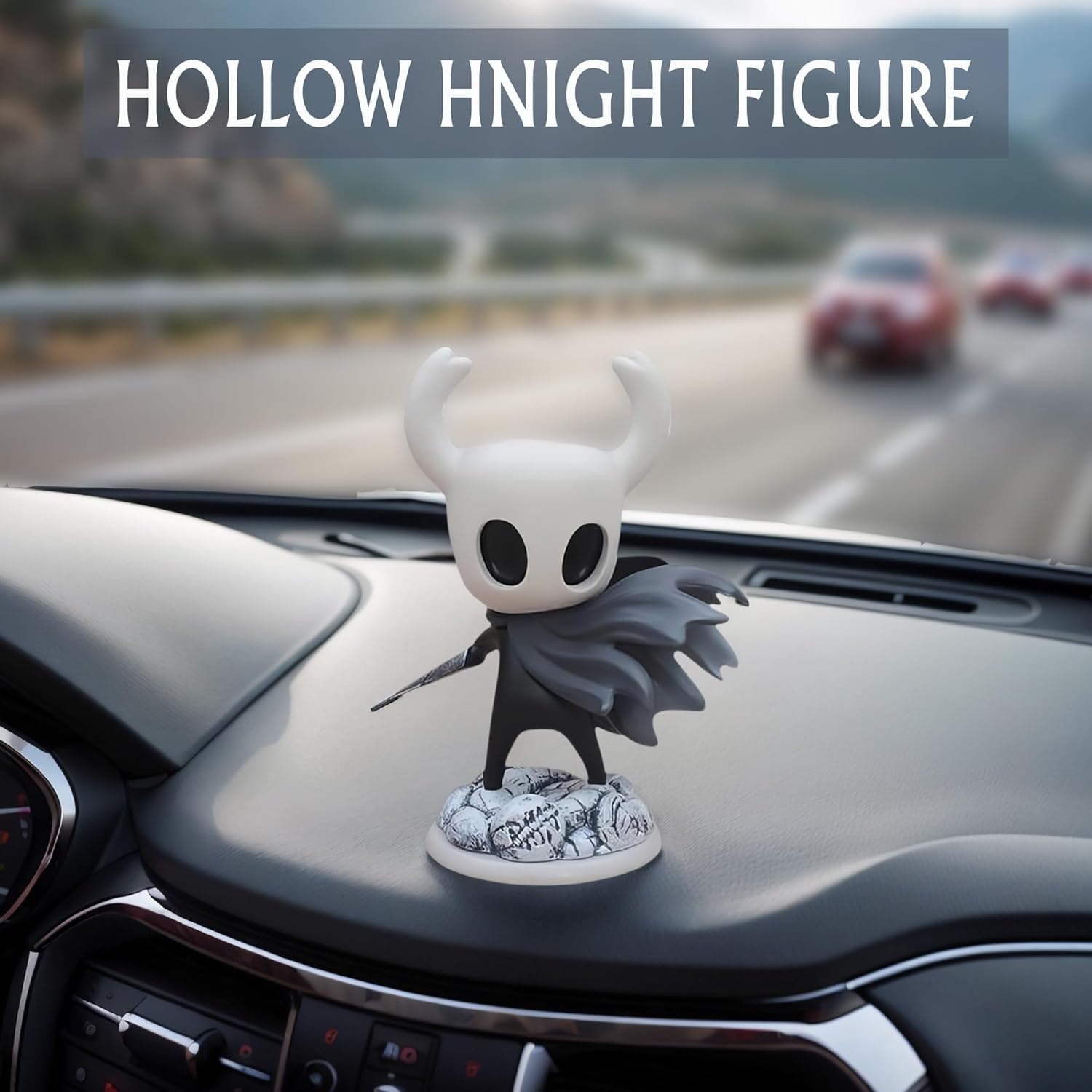 Knight Figure Statue, Home Decor Cartoon Collectible Figurine, Car Dashboard Ornament Cute Figure Collectible, Game Collectible Figurine Gift for Fans and Friends.
