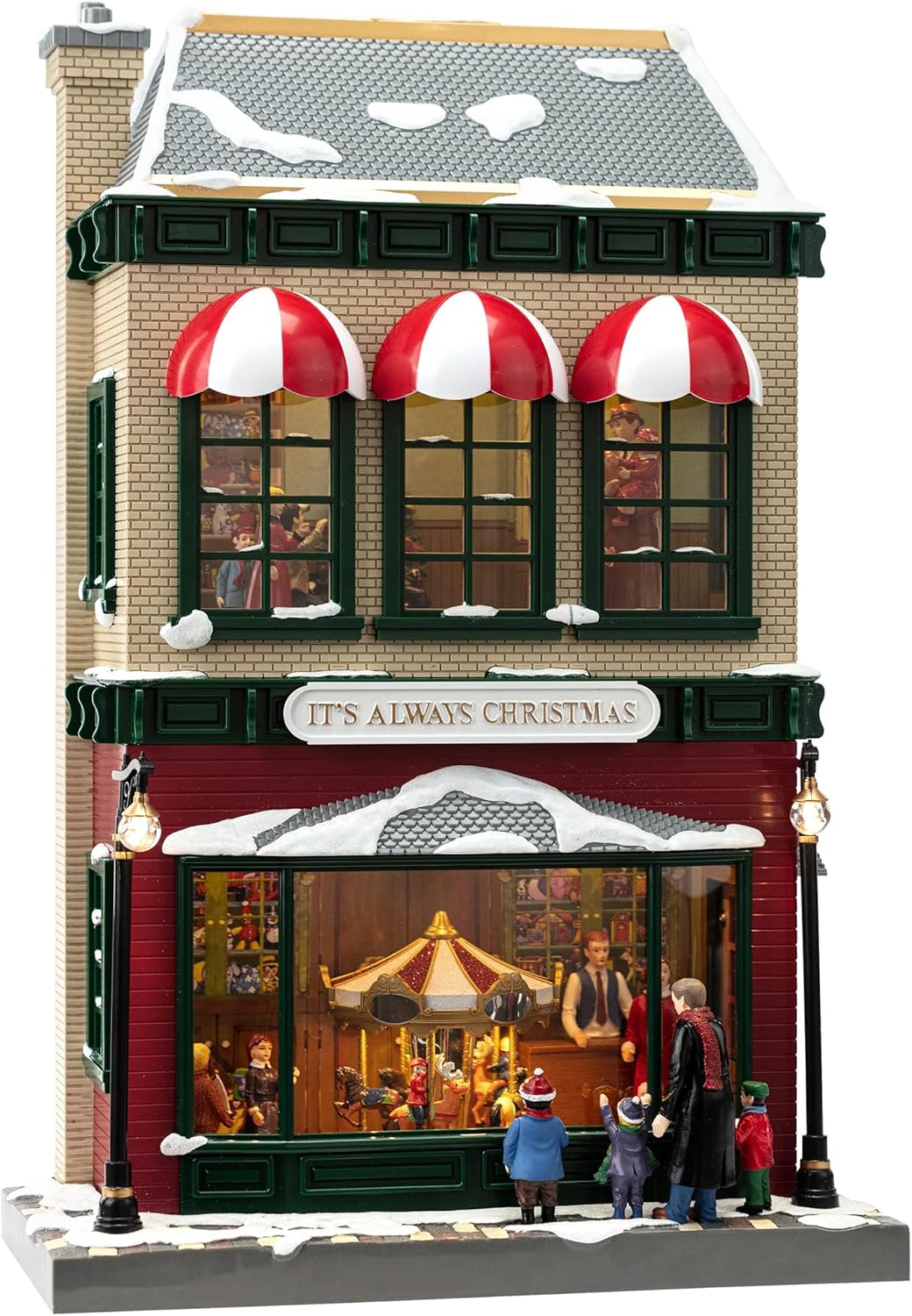 Mr. Christmas 21.5 in. Animated & Musical Vintage Department Store